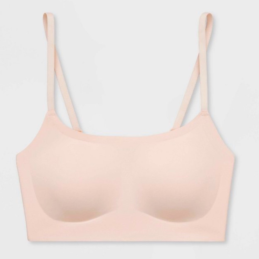 NWT- True & Co. Adjustable Strap Scoop Neck Bra